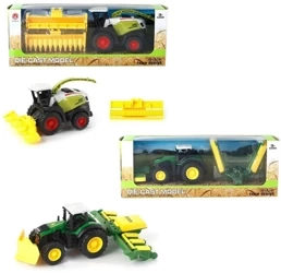 Traktor kombajn z maszyną - Trifox