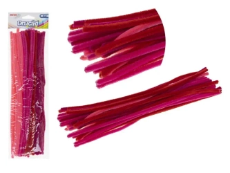 Druciki kreatywne odcienie różowego - Brewis