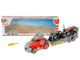 Laweta z motocyklami ze światłem i dźwiękiem - ADAR