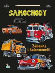 Zdrapki i kolorowanki. Samochody - praca zbiorowa