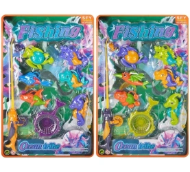 Łowienie rybek wędka 8el - Trifox