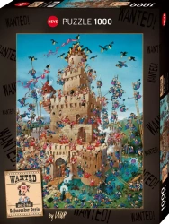 Puzzle 1000 elementów. Wanted! Suzie, Loup