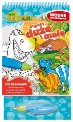 Moje Dinozaury. Wodne kolorowanie - praca zbiorowa