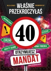 Karnet Urodziny 40 - Armin Style