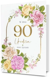 Karnet Urodziny 90 - Pan Dragon