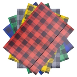 Teczka z gumką A4 krata MIX - Office