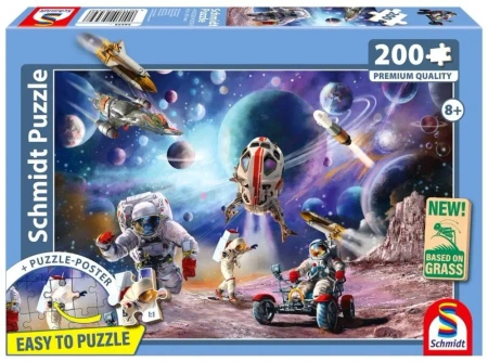Puzzle PQ 200 Misja kosmiczna G3 - Schmidt