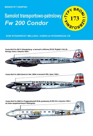 Samolot transportowo-patrolowy Fw 200 Condor (TBiU 173) - Benedykt Kempski