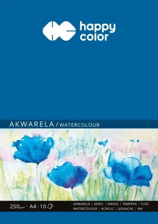 Blok akwarelowy ART A4/10K 250g HAPPY COLOR - GDD