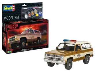 Model Set - Jim Hoppers Chevy Blazer K5: Stranger - Revell