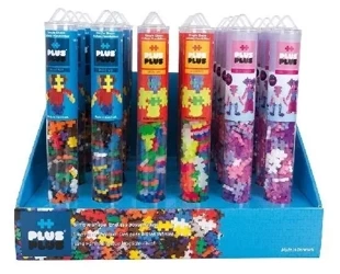 Klocki Plus-Plus Tuba basic glitter (24szt) - Plus-Plus