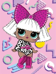 Diamentowa mozaika - LOL Surprise! Diva 15x20cm - Ideyka