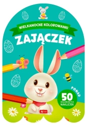 Wielkanocne kolorowanki. Zajączek - praca zbiorowa