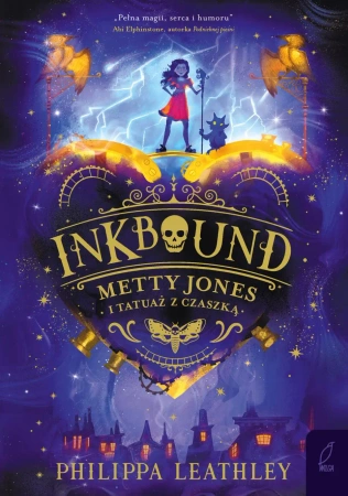 Inkbound. Metty Jones i tatuaż z czaszką - Philippa Leathley