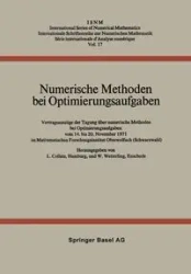 Numerische Methoden Bei Optimierungsaufgaben - Collatz L.