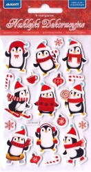 Naklejki 3D piankowe Boże Narodzenie mix - AVANTI