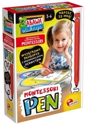 Montessori Pen - długopis z 32 tabliczkami - Lisciani