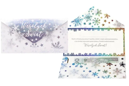 Koperta podarunkowa Boże Narodzenie - Kukartka