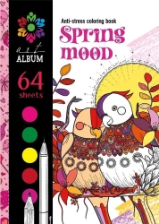 Kolorowanka antystresowa 143x200 32 Spring mood - Fresh