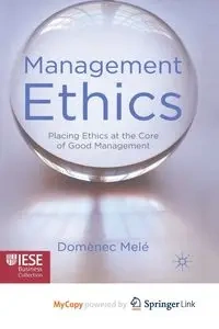 Management Ethics - Melé D.