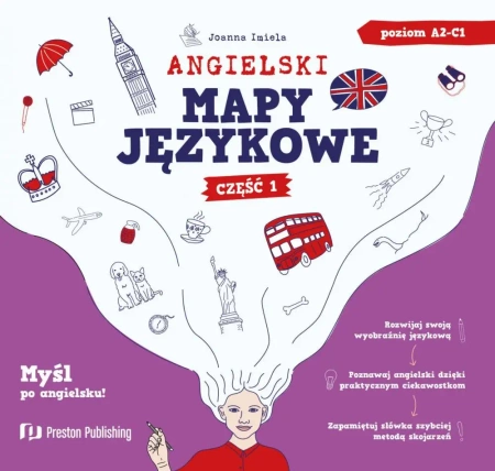 Angielski. Mapy językowe - Joanna Imiela
