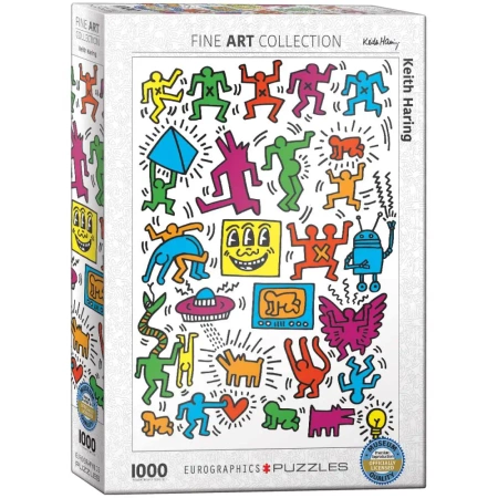 Puzzle 1000 elementów. Postaci, Keith Haring