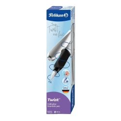 Pióro wieczne Twist P457 M srebrne - PELIKAN