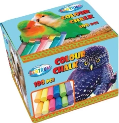 Kreda tablicowa kolorowa 100szt 80373 - Centrum