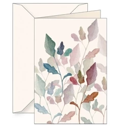 Karnet B6 + koperta 6151 Kolorowe liście - Tassotti