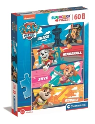Puzzle 60 Maxi Super Kolor Paw Patrol - Clementoni