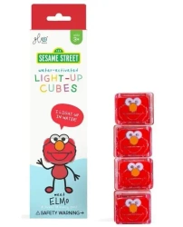Kostki sensoryczne świecące w wodzie Elmo - Glo Pals