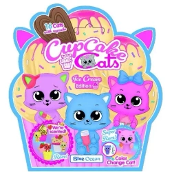 Figurka Cup Cake Cats Ice Cream 1szt.mix - Blue Ocean Entertainment
