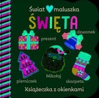 Świat maluszka. Święta. Książeczka z okienkami - Stacy Peterson (ilustr.)