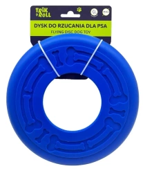 Dysk do rzucania dla psa 25,5cm - niebieski