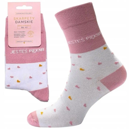 Skarpety Jesteś Piękna rozm. 36-39 - Be-Happy Gifts