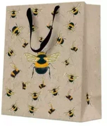 Torebka prezentowa Tańczące pszczoły, średnia