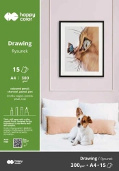 Blok do rysunku ART A4/15 300g - GDD