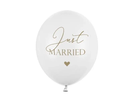 Balony Just Married 30cm - PartyDeco