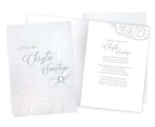 Karnet Chrzest - Kukartka