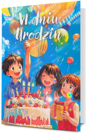 Karnet B6 Urodziny - Pan Dragon