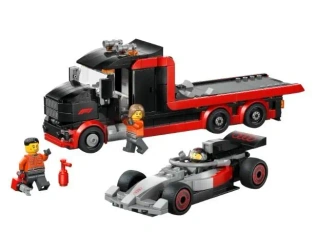 LEGO(R) CITY 60493 (3szt) Ciężarówka F1 z bolidem