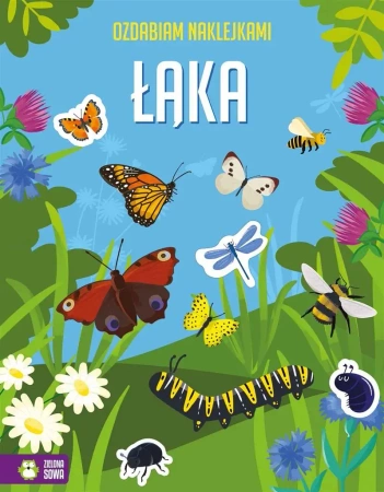 Ozdabiam naklejkami. Łąka - Ewelina Protasewicz