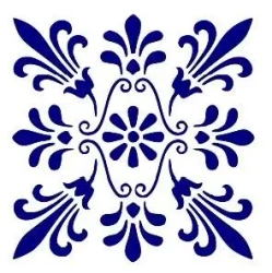 Szablon zmywalny ornament A4 20x30cm - Galeria Hobby