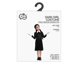 Strój dla dzieci Mroczna Dziewczyna 110/120cm - Godan