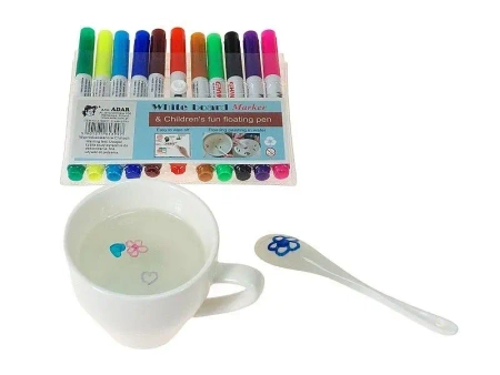 Marekry do malowania po wodzie z łyżką 11 kolor. - ADAR