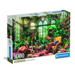 Puzzle 1000 The Greenhouse Library - Clementoni