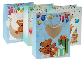 Torebka prezentowa 40x30x12cm MIX - ADAR