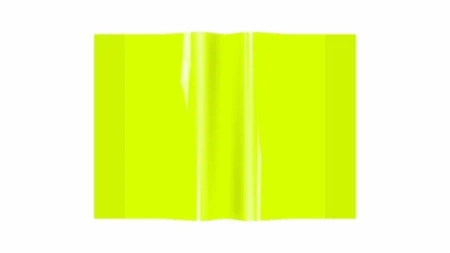 Okładka zeszytowa A4 PVC neon żółty (10szt) - Biurfol