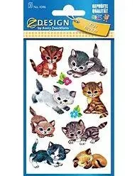 Naklejki papierowe - Kotki - Zdesign