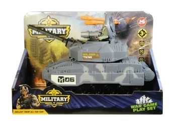 Zestaw wojskowy czołg strzelający pociskami - SWEDE